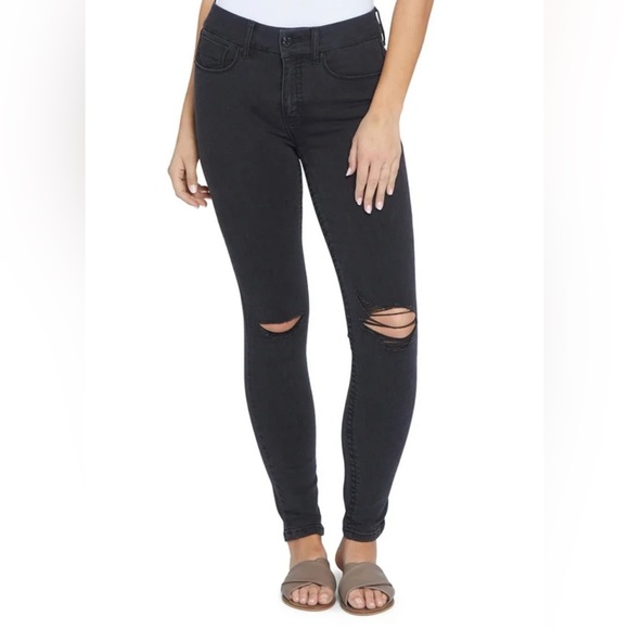 Seven7 Tummyless High Rise Skinny Jeans - Picture 6 of 6